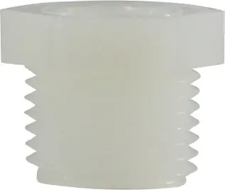 Latest Midland Metal 28659W Reducer Hex Bushing, 1/4 in MPT x 1/8 in FPT, Nylon, White