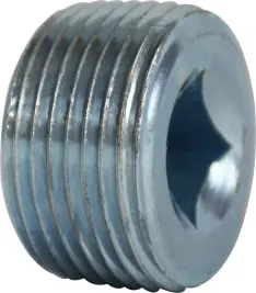 Special Offer Midland Metal 66632 Square Socket Countersunk Plug, 3/8 in MNPT, Steel, Zinc-Plated, 150 lb