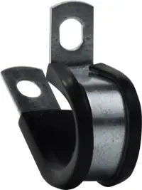 Midland Metal 95327 Rubber Lined Clamp, 2-1/2 in Nominal, Steel Authentic