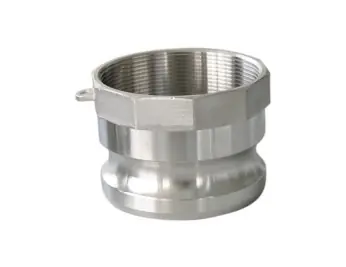 Next Day Delivery Buchanan Rubber CGA-600-SS1 Cam and Groove Adapter, 6 in Type A x 6 in FNPT, Stainless Steel