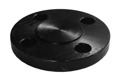 Midland Metal 107043 Raised Face Blind Flange, 1-1/4 in, Steel, 150 lb Final Sale