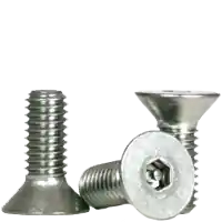 Shop Now 6-32 x 3/8" Flat Head Socket Cap Screws, Tamper-Resistant, 18-8 Stainless Steel, Full Thread, Coarse (UNC), Qty 100