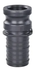 Buchanan Rubber CGE-300-PP Cam and Groove Adapter, 3 in Type E x 3 in Hose Shank, Polypropylene Holiday Sale
