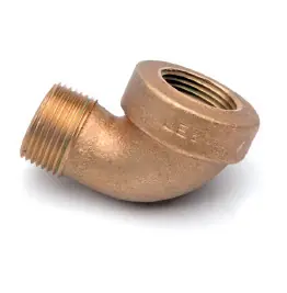 Midland Metal 43165 Street Elbow, 1 in FPT x 1 in MPT, Bronze Best Price