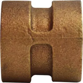 Midland Metal 43419 Coupling, 2-1/2 in FPT x 2-1/2 in FPT, Bronze Mega Sale