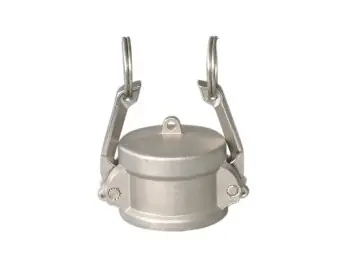 Midland Metal 63979 Cam and Groove Dust Cap, 5 in Type DC, Stainless Steel Weekend Sale