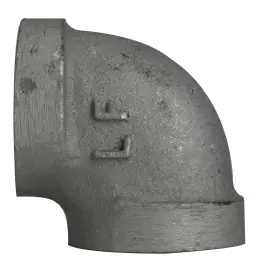 Secure Checkout Midland Metal 79111 Elbows, Aluminum Fittings, 3 1/2 Aluminum 90 Elbow, Nipples and Fittings
