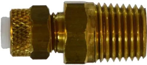 Mega Sale Midland Metal Poly-Flo 20269 Adapter, 3/16 in Tube OD x 1/8 in MNPTF, Brass