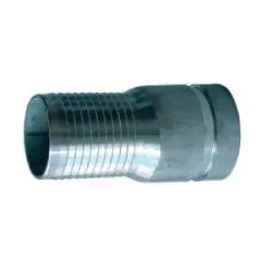 Shop Now Buchanan Rubber CNG-400CR-SP Crimplok Combination Nipple, 4 in Hose Barbed x 4 in Grooved, Steel