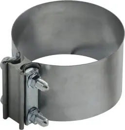 Deal Midland Metal 845500 Butt Clamp, 5 in Nominal, Steel, 76 mm W, 0.7 mm Thick