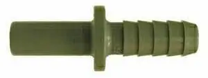 While Supplies Last Midland Metal 20964P Adapter, 1/4 in Stem x 1/4 in Hose Barbed, Plastic