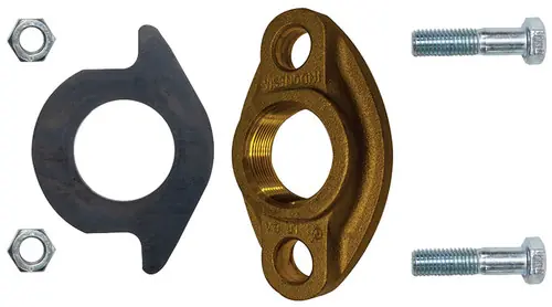 Midland Metal 970218 Oval Meter Flange Kit, 2 in FIP, Brass Hot Picks