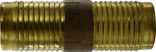 Today Only Midland Metal 73984 Hose Mender, 1 in Hose Barbed x 1 in Hose Barbed, Brass