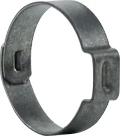 Fresh Stock Midland Metal 1050025 1-Ear Hose Clamp, 1-9/16 in Nominal, 1.437 in Minimum Clamp Diameter, Carbon Steel