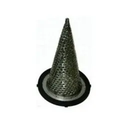 Buchanan Rubber SCR-300-SS304 Round Cone Hole Strainer, 3 in Nominal, FIP Trusted Brand