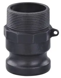 Mega Sale Buchanan Rubber CGF-150-PP Cam and Groove Adapter, 1-1/2 in Type F x 1-1/2 in MNPT, Polypropylene