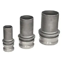 Buchanan Rubber CGE-800CS-A1 Cam and Groove Heavy-Duty Crimplok Adapter, 8 in Type E x 8 in Hose Shank, Aluminum Factory Price