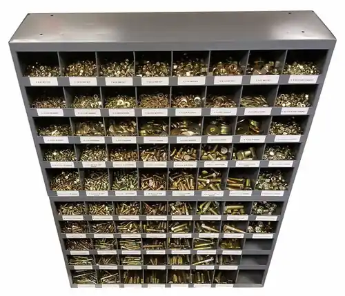 Limited Time 5100 Piece Grade 8 USS Bolt Assortment Hex Head Cap Screws, Flat and Lock Washers, Hex and Lock Nuts
