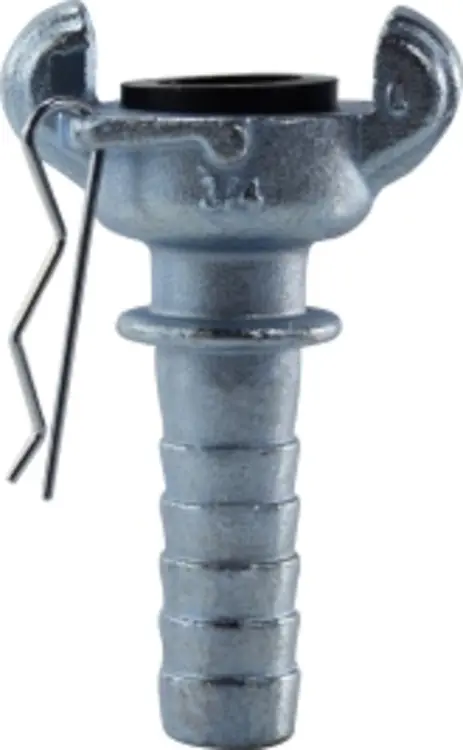 Brand New Buchanan Rubber HE-150-SP Twist Claw Universal Hose End, 1-1/2 in Hose Barbed