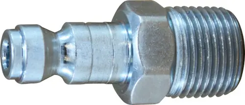 Affordable Midland Metal 28512 Automotive Interchange Plug, 3/8 in MIP, Steel