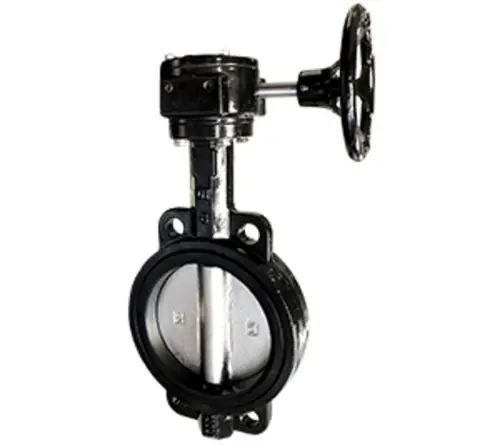 Today Only Midland Metal 9650G2 Butterfly Valve, 2 in Nominal, Flangeless, Ductile Iron Body