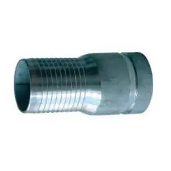 Buchanan Rubber CNG-500-SP Combination King Nipple, 5 in Hose Barbed x 5 in Grooved, Steel Must Have