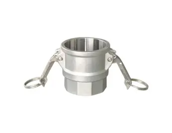 Buchanan Rubber CGD-125-SS1 Cam and Groove Coupler, 1-1/4 in Type D x 1-1/4 in FPT, Stainless Steel Secure Checkout