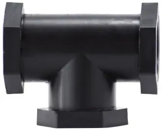 Midland Metal 28744P Tee, 3/4 in FPT x 3/4 in FPT x 3/4 in FPT, Polypropylene Premium