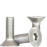 M5-0.80 x 35 mm Flat Head Socket Cap Screws, 18-8 Stainless Steel A2, Partial Thread, Coarse (UNC), Qty 100 Order Now