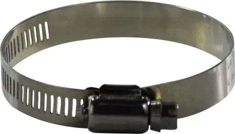 Flash Sale Midland Metal 620 Series 620128 Worm Gear Clamp, 6-1/2 in Nominal, 6-1/2 in Minimum Clamp Diameter, Stainless Steel