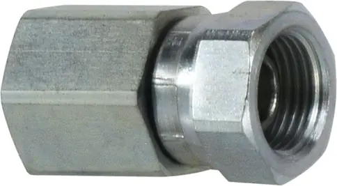 Midland Metal 140586 Swivel Adapter, 1/2 in FPT x 3/8 in FNPSM, Steel Certified