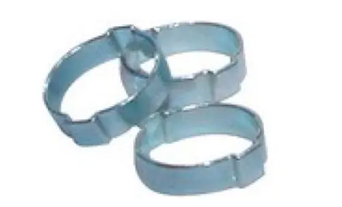 Latest Buchanan Rubber CC-1517 2-Ear Circle Clamp, 19/32 in Nominal, 0.591 in Minimum Clamp Diameter, Carbon Steel