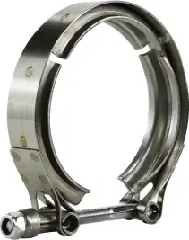 Cheap Midland Metal 843450 V Band Hose Clamp, 4-1/2 in Nominal, 300 Stainless Steel, 7/8 in W, 0.04 in Thick