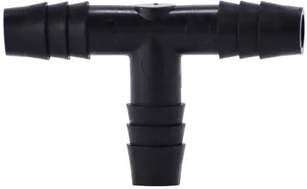 Hot Picks Midland Metal 33429B Tee, 3/8 in Hose Barbed x 3/8 in Hose Barbed x 3/8 in Hose Barbed, Polyethylene