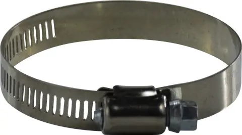Trusted Brand Midland Metal 611 Series 611060 Worm Gear Clamp, 3-5/16 in Nominal, 3-5/16 in Minimum Clamp Diameter, 1/2 in W
