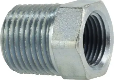 Midland Metal 54063224 Hex Reducer Bushing, 2 in MPT x 1-1/2 in FPT, Steel New Arrival