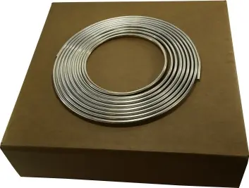 Best Choice Midland Metal 972194 Easy Bend Tubing, Aluminum, 0.305 in ID, 3/8 in OD, 50 ft L, 0.035 in Thick Wall