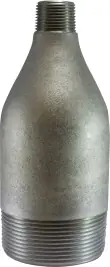 Bargain Midland Metal 93122 Swage Nipple, 2 in MPT x 1-1/4 in MPT, Steel, SCH 40 Schedule