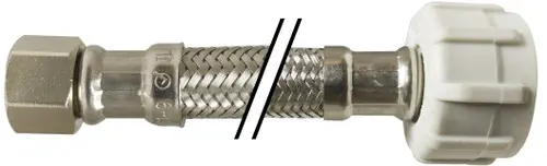 Midland Metal 923409 Supply Connector Ballcock, 3/8 x 7/8 in Nominal, Compression x Ballcock Price Cut