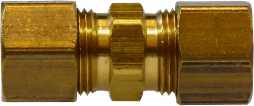 Mega Sale Midland Metal 18067 Union, 7/16 in Compression x 7/16 in Compression, Brass
