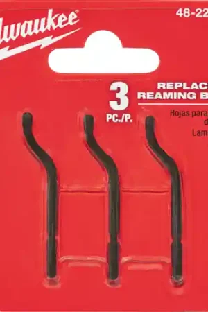 While Supplies Last Milwaukee Tool 48-22-4257 3 PC 1-1/2" Constant Swing Copper Tubing Cutter Replacement Reaming Blades
