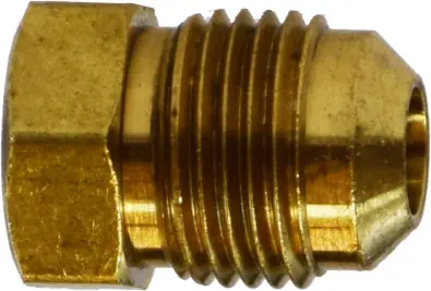 Same Day Shipping Midland Metal 10064 Plug, 1/4 in Flared, Brass