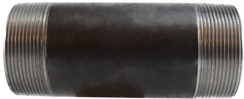 Factory Price Midland Metal 59208SMLS Seamless Pipe Nipple, 3 in MPT x 3 in MPT, 7 in L, Steel, Black, SCH 80 Schedule, 300 lb