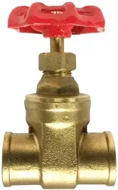 Midland Metal 940147LF Gate Valve, 2 in Nominal, Compression, 200 psi WOG Pressure, Forged Brass Body Top Pick