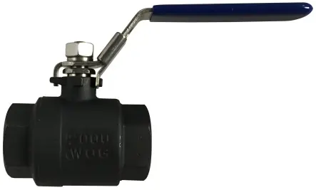 Exclusive Offer Midland Metal 949112 2-Piece Ball Valve, 3/8 in Nominal, FPT x FPT, 2000 psi WOG Pressure