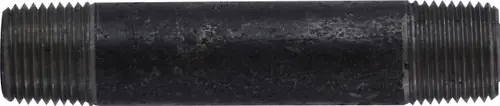 Midland Metal 59060SMLSXX Seamless Pipe Nipple, 1/2 in MPT x 1/2 in MPT, Close L, Steel, Black, XXH Schedule Holiday Sale