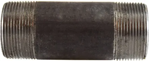 Midland Metal 59141SMLS Seamless Pipe Nipple, 1-1/2 in MPT x 1-1/2 in MPT, 2 in L, Steel, Black, SCH 80 Schedule In Demand