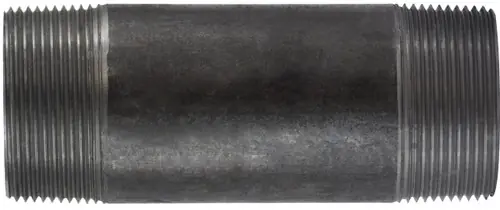 Fresh Stock Midland Metal 57189 Welded Pipe Nipple, 2-1/2 in MPT x 2-1/2 in MPT, 8 in L, Steel, Black, SCH 40 Schedule