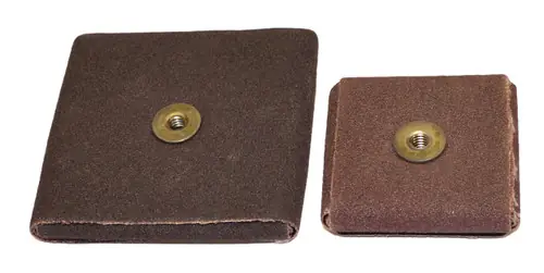 Alfa Tools SP78021 2" x 3/8" 60 Grit Aluminum Oxide Square Pad, 100 Pack Order Now