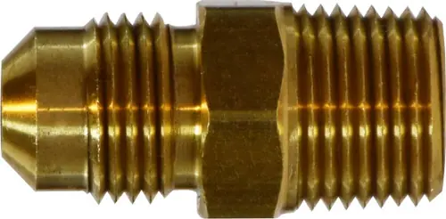 Flash Sale Midland Metal 10273L Light Pattern Adapter, 5/8 in Male Flared x 1/2 in Male NPTF, Brass